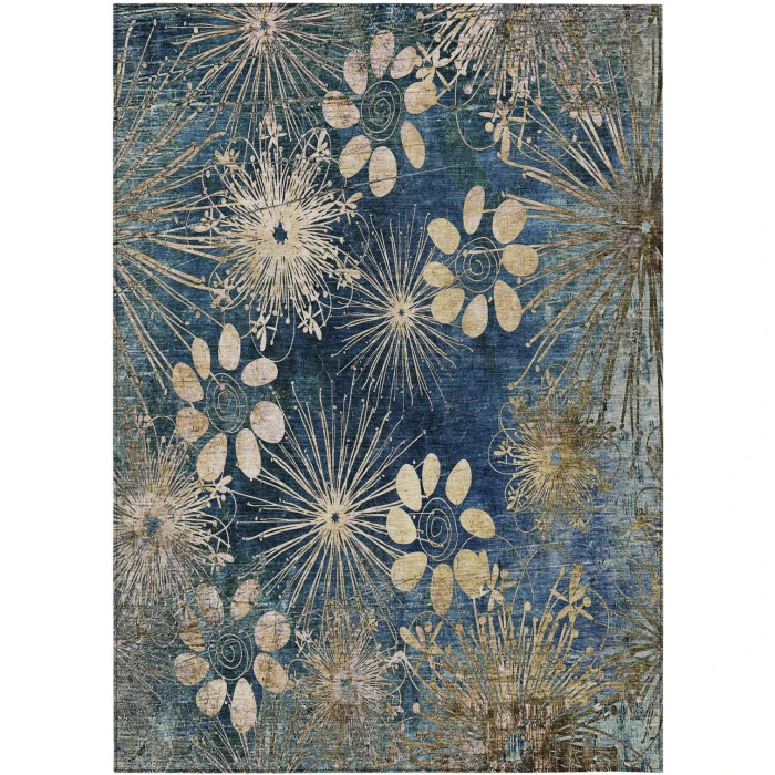 Addison Rugs Chantille Blue ACN2225 5ft. x 7ft.6in. Rect. Rug