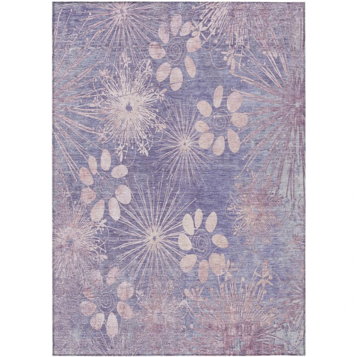 Addison Rugs Chantille Purple ACN2225 5ft. x 7ft.6in. Rect. Rug