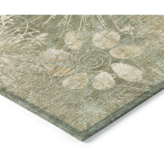 Addison Rugs Chantille Green ACN2225 8ft. x 10ft. Rect. Rug