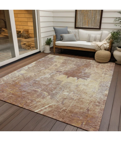 Addison Rugs Chantille Orange ACN2226 5ft. x 7ft.6in. Rect. Rug