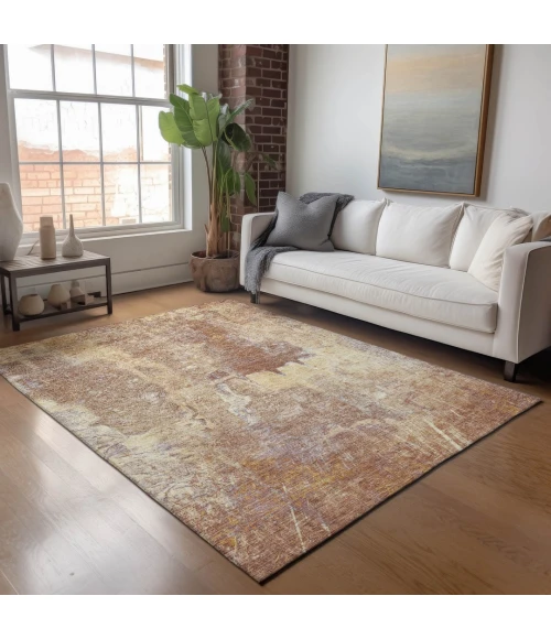 Addison Rugs Chantille Orange ACN2226 5ft. x 7ft.6in. Rect. Rug