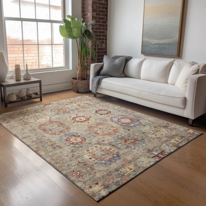 Addison Rugs Chantille Brown ACN2227 5ft. x 7ft.6in. Rect. Rug