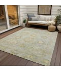 Addison Rugs Chantille Green ACN2227 9ft. x 12ft. Rect. Rug