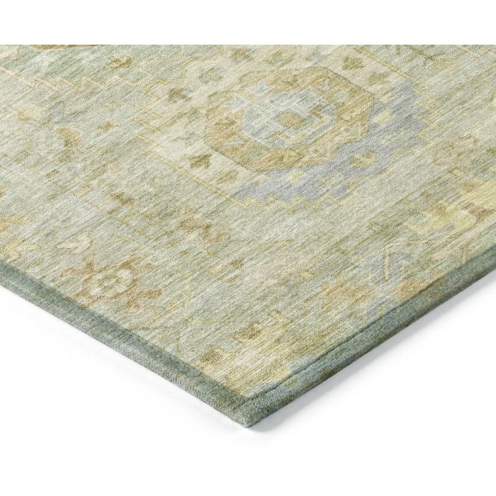 Addison Rugs Chantille Green ACN2227 9ft. x 12ft. Rect. Rug
