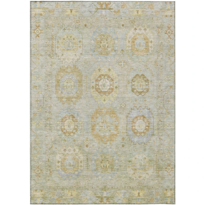 Addison Rugs Chantille Green ACN2227 9ft. x 12ft. Rect. Rug