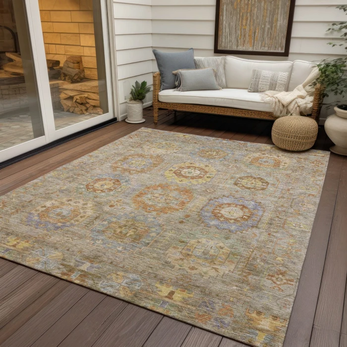 Addison Rugs Chantille Brown ACN2227 8ft. x 10ft. Rect. Rug