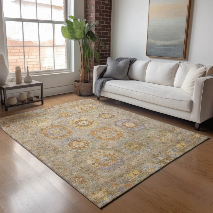 Addison Rugs Chantille Brown ACN2227 8ft. x 10ft. Rect. Rug
