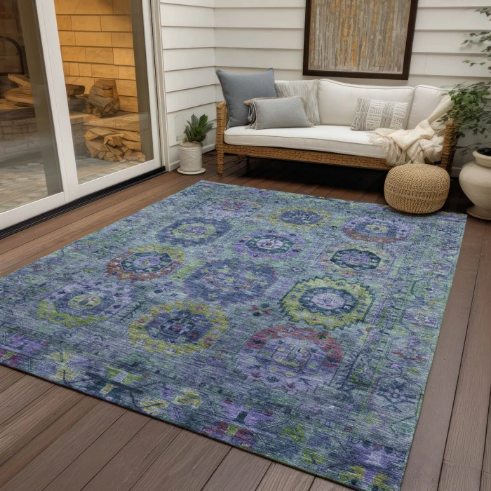 Addison Rugs Chantille Green ACN2228 8ft. x 10ft. Rect. Rug