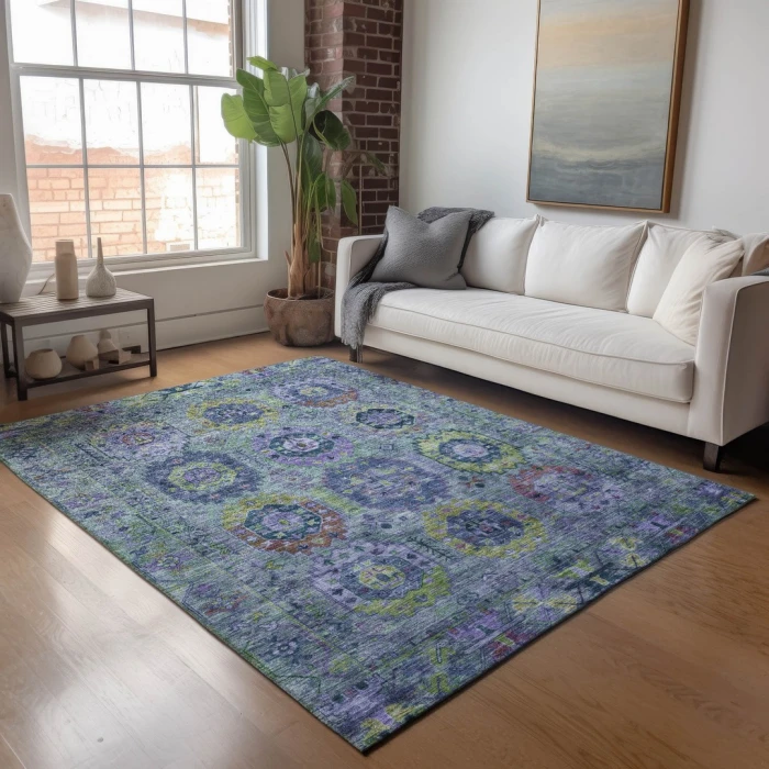 Addison Rugs Chantille Green ACN2228 8ft. x 10ft. Rect. Rug