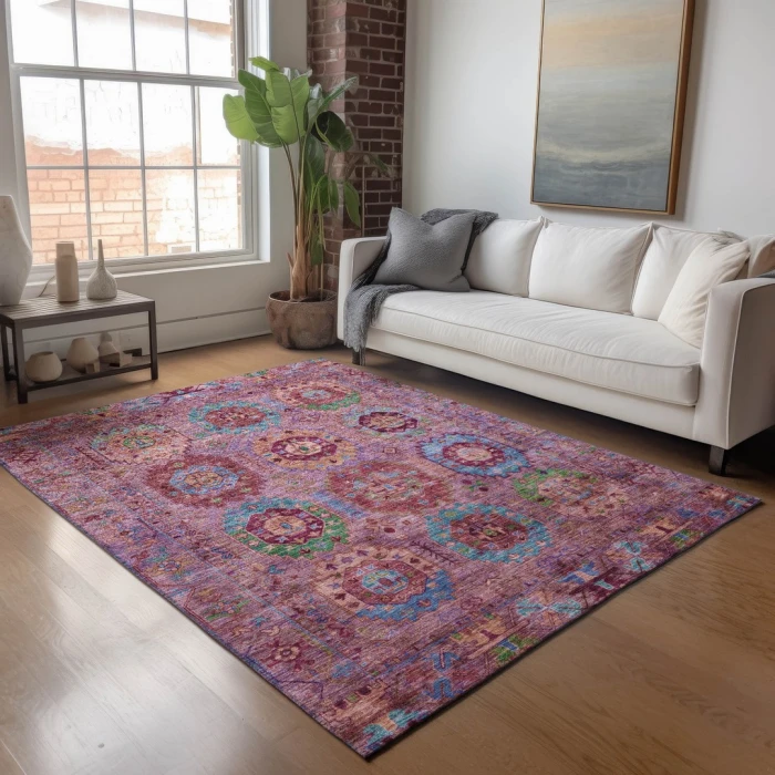 Addison Rugs Chantille Pink ACN2228 8ft. x 10ft. Rect. Rug