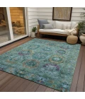 Addison Rugs Chantille Teal ACN2228 5ft. x 7ft.6in. Rect. Rug