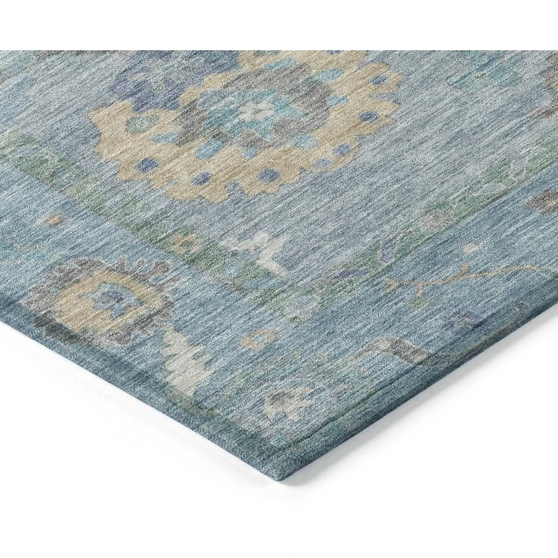 Addison Rugs Chantille Blue ACN2229 5ft. x 7ft.6in. Rect. Rug