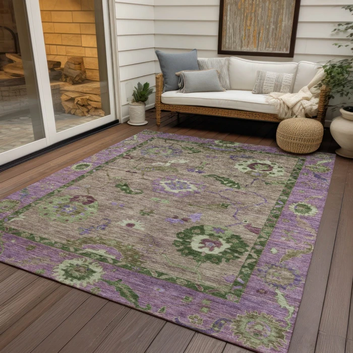 Addison Rugs Chantille Brown ACN2230 5ft. x 7ft.6in. Rect. Rug