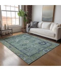 Addison Rugs Chantille Green ACN2230 8ft. x 10ft. Rect. Rug