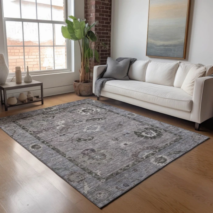 Addison Rugs Chantille Gray ACN2230 5ft. x 7ft.6in. Rect. Rug