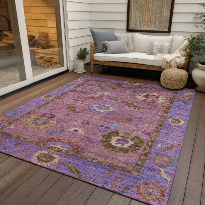 Addison Rugs Chantille Pink ACN2230 5ft. x 7ft.6in. Rect. Rug