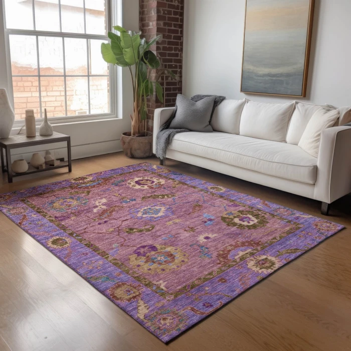 Addison Rugs Chantille Pink ACN2230 5ft. x 7ft.6in. Rect. Rug