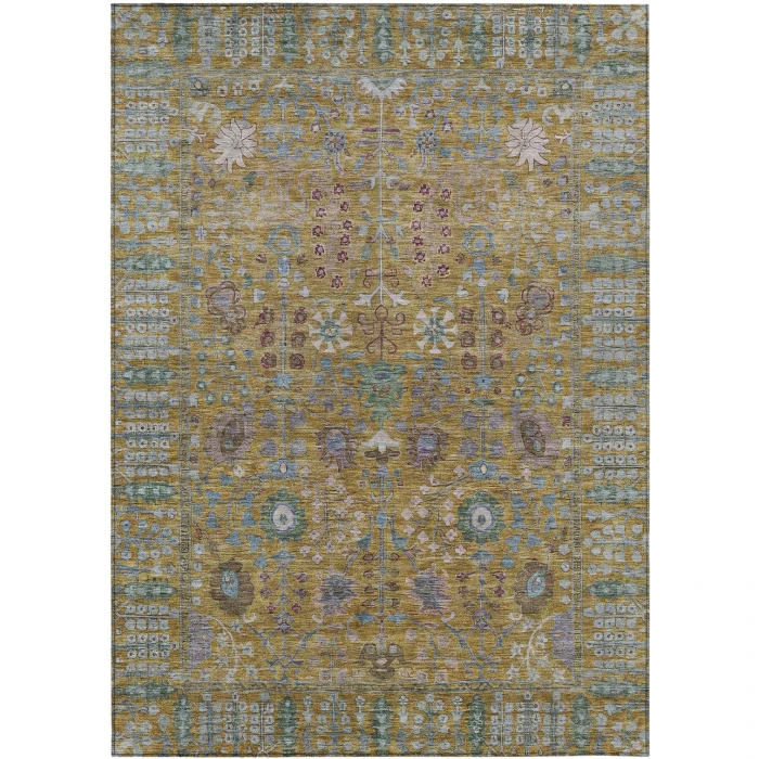 Addison Rugs Chantille Gold ACN2231 8ft. x 10ft. Rect. Rug
