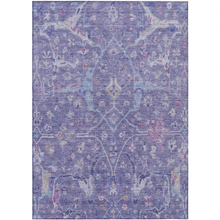 Addison Rugs Chantille Purple ACN2232 5ft. x 7ft.6in. Rect. Rug