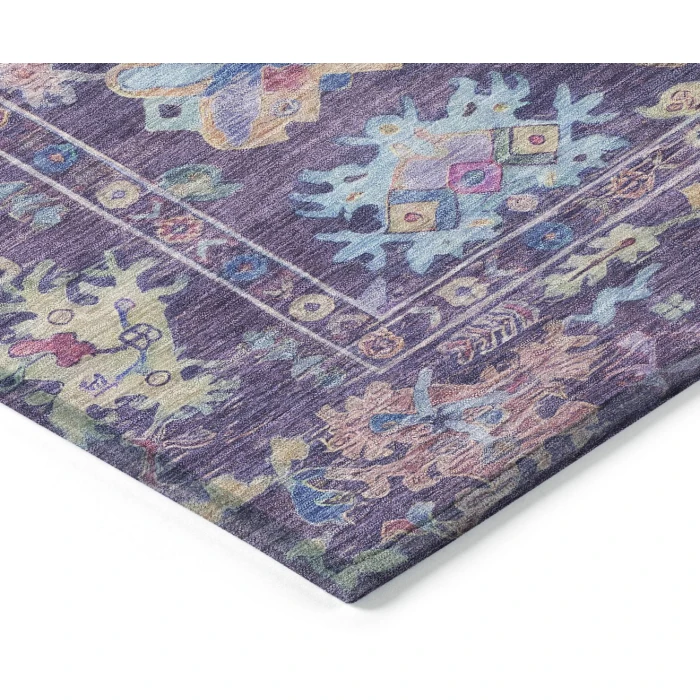 Addison Rugs Chantille Purple ACN2234 9ft. x 12ft. Rect. Rug