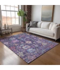 Addison Rugs Chantille Purple ACN2234 9ft. x 12ft. Rect. Rug
