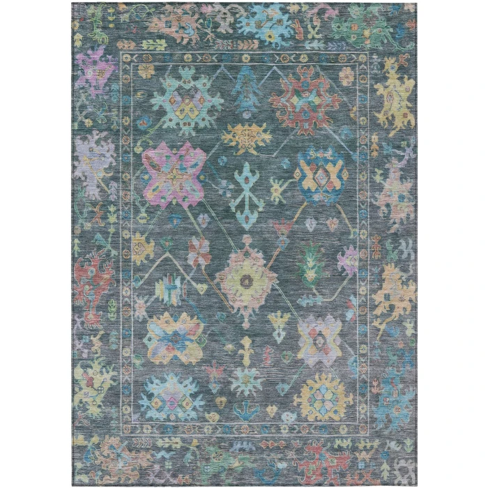 Addison Rugs Chantille Teal ACN2234 8ft. x 10ft. Rect. Rug