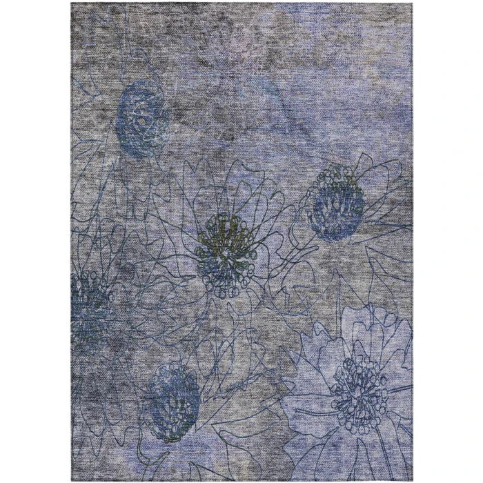 Addison Rugs Chantille Gray ACN2235 5ft. x 7ft.6in. Rect. Rug