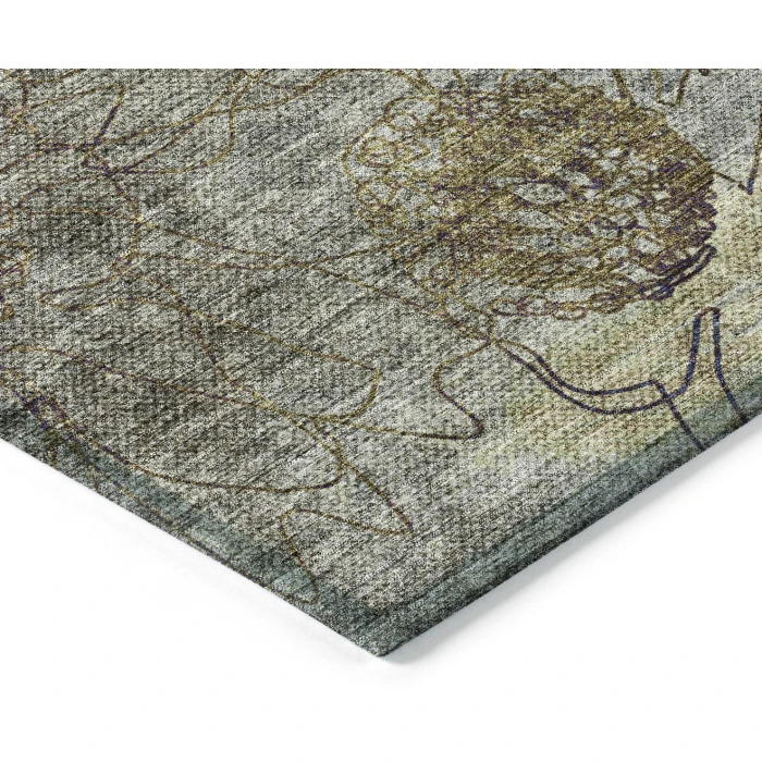 Addison Rugs Chantille Gray ACN2235 5ft. x 7ft.6in. Rect. Rug