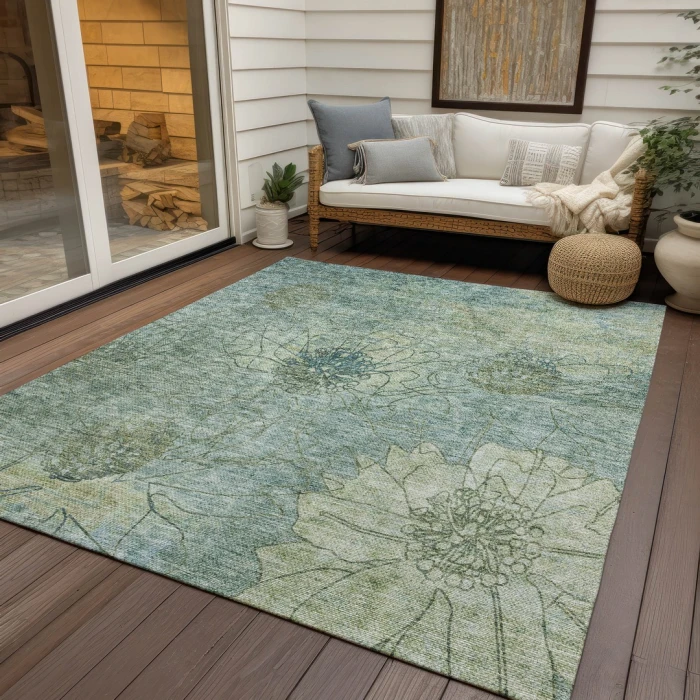 Addison Rugs Chantille Blue ACN2235 8ft. x 10ft. Rect. Rug