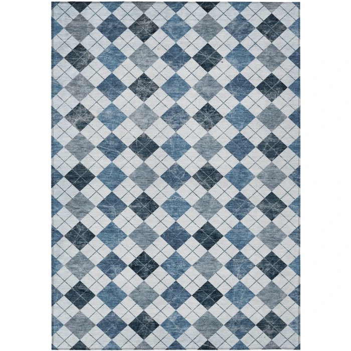 Addison Rugs Chantille Blue ACN2237 5ft. x 7ft.6in. Rect. Rug
