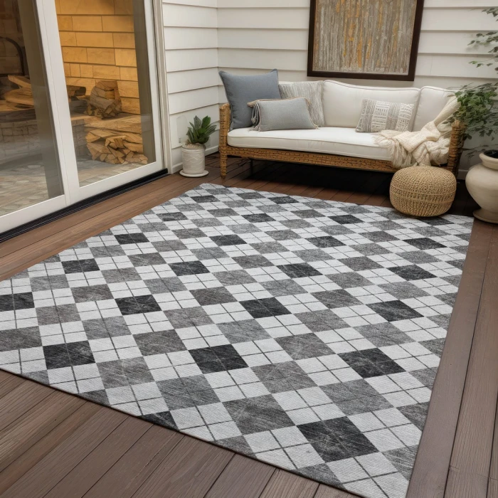 Addison Rugs Chantille Gray ACN2237 5ft. x 7ft.6in. Rect. Rug