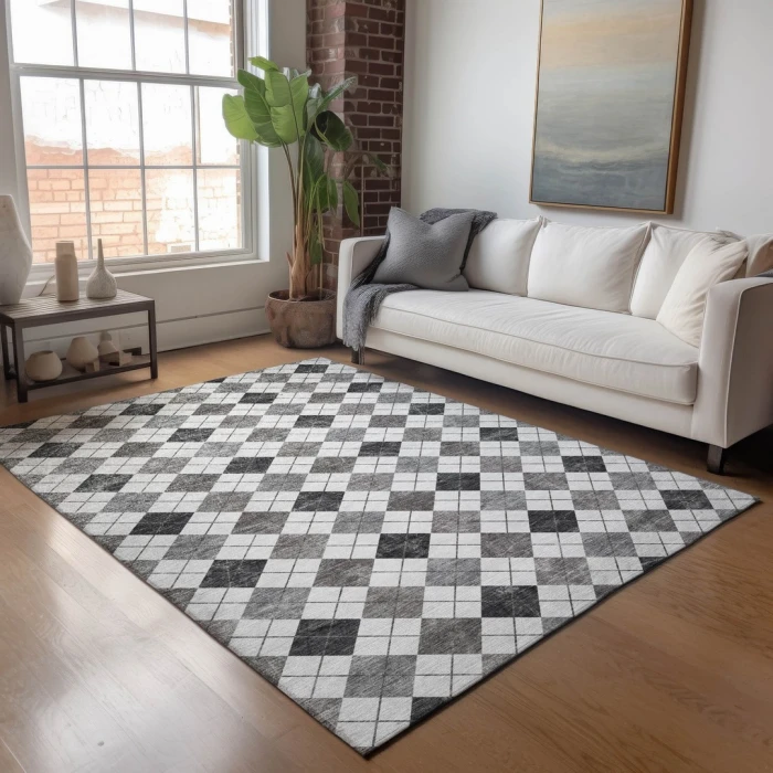Addison Rugs Chantille Gray ACN2237 5ft. x 7ft.6in. Rect. Rug