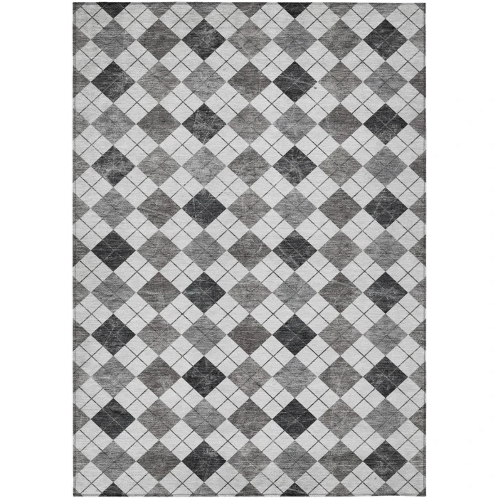 Addison Rugs Chantille Gray ACN2237 5ft. x 7ft.6in. Rect. Rug