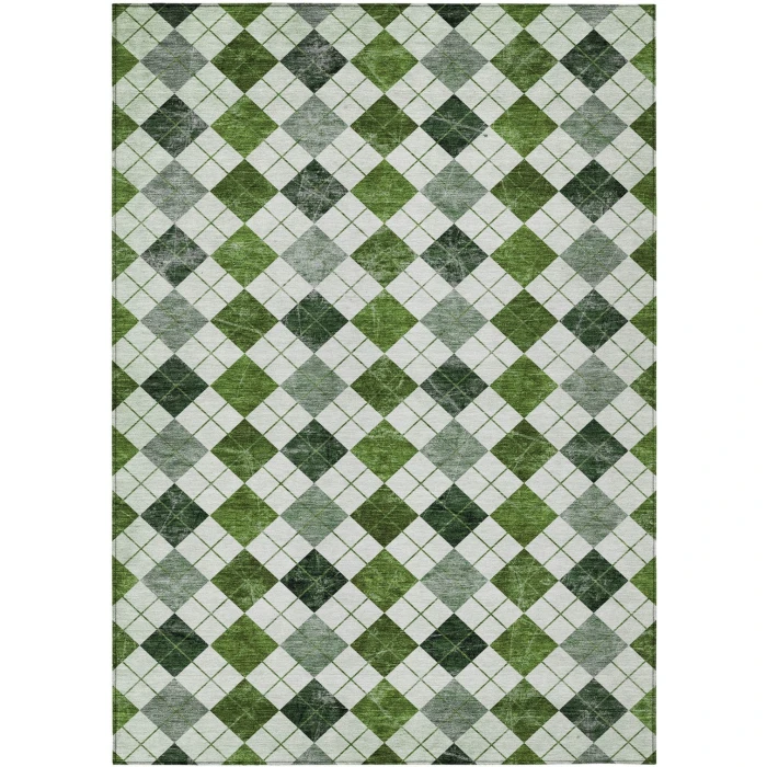 Addison Rugs Chantille Green ACN2237 8ft. x 10ft. Rect. Rug