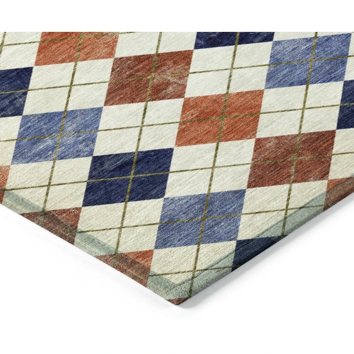 Addison Rugs Chantille Orange ACN2237 5ft. x 7ft.6in. Rect. Rug