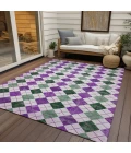 Addison Rugs Chantille Purple ACN2237 9ft. x 12ft. Rect. Rug