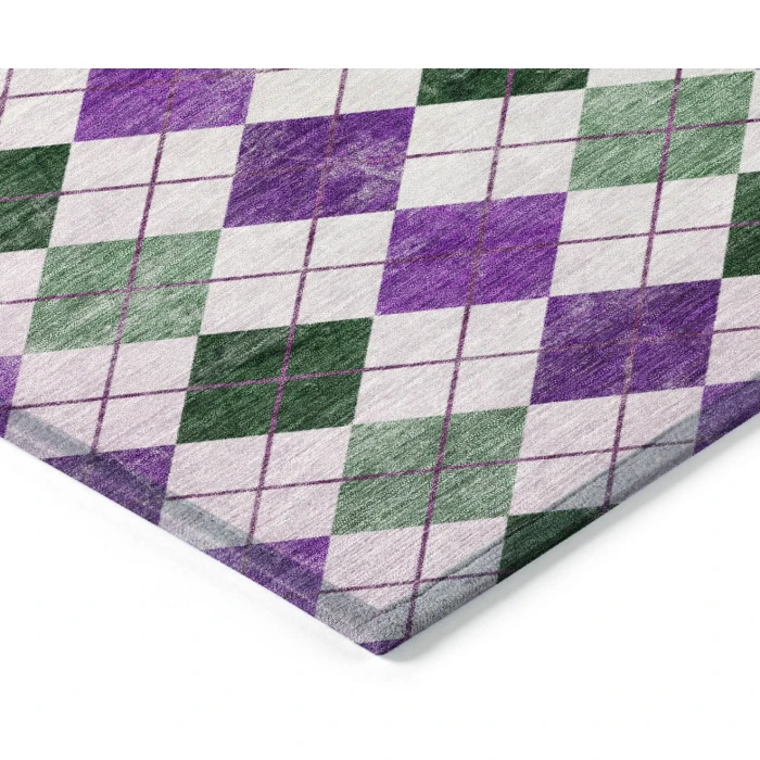 Addison Rugs Chantille Purple ACN2237 9ft. x 12ft. Rect. Rug