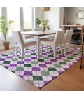 Addison Rugs Chantille Purple ACN2237 9ft. x 12ft. Rect. Rug