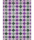 Addison Rugs Chantille Purple ACN2237 9ft. x 12ft. Rect. Rug