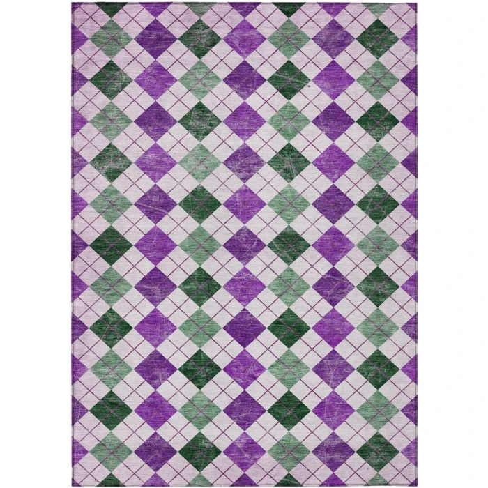 Addison Rugs Chantille Purple ACN2237 9ft. x 12ft. Rect. Rug
