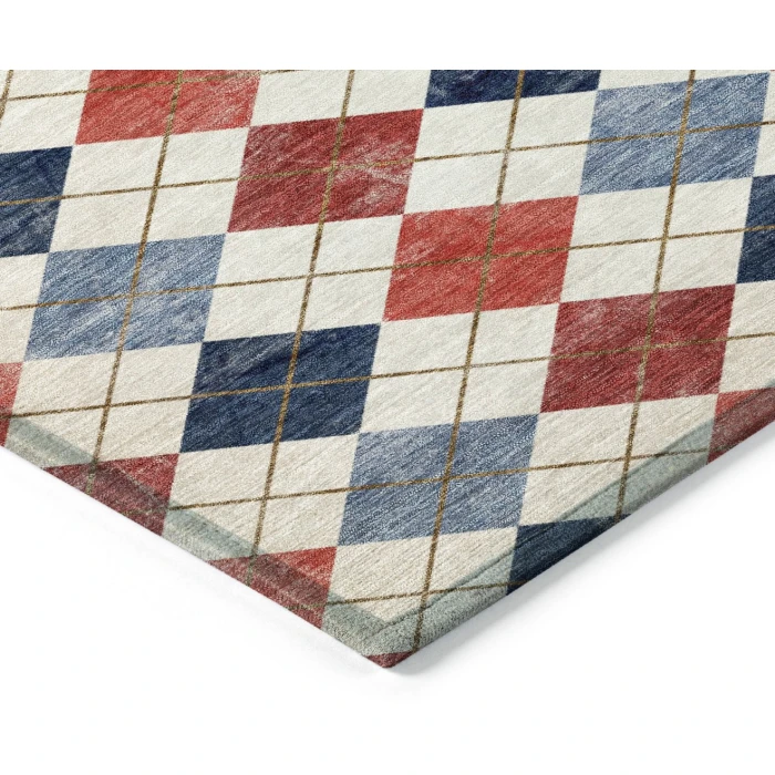 Addison Rugs Chantille Red ACN2237 5ft. x 7ft.6in. Rect. Rug