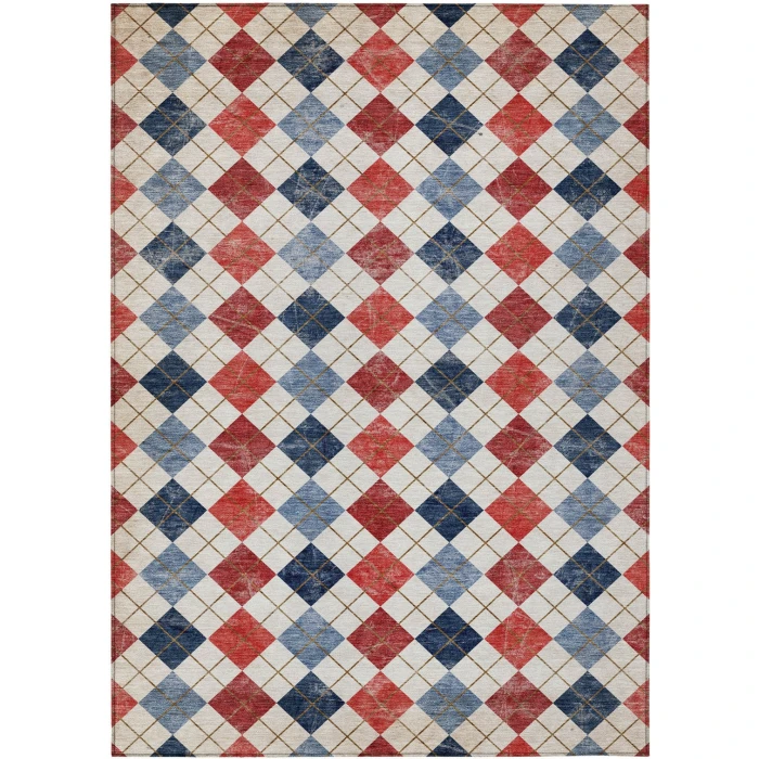 Addison Rugs Chantille Red ACN2237 5ft. x 7ft.6in. Rect. Rug