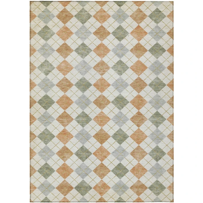 Addison Rugs Chantille Orange ACN2238 9ft. x 12ft. Rect. Rug