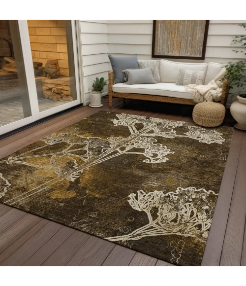 Addison Rugs Chantille Brown ACN2239 9ft. x 12ft. Rect. Rug