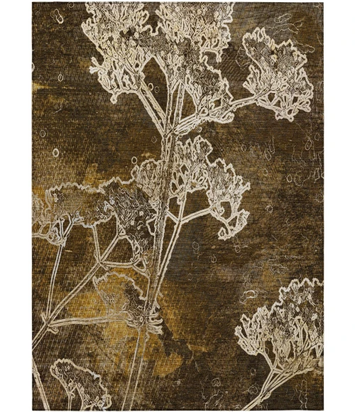 Addison Rugs Chantille Brown ACN2239 9ft. x 12ft. Rect. Rug