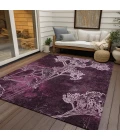 Addison Rugs Chantille Purple ACN2239 9ft. x 12ft. Rect. Rug