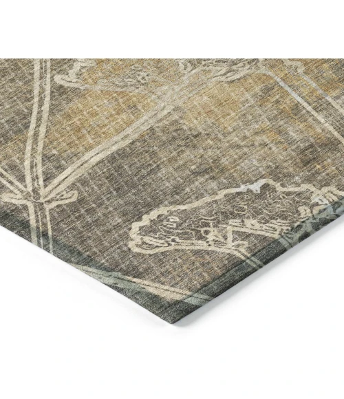 Addison Rugs Chantille Brown ACN2239 9ft. x 12ft. Rect. Rug