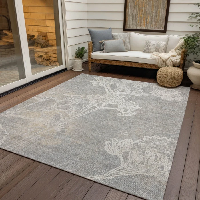Addison Rugs Chantille Gray ACN2239 8ft. x 10ft. Rect. Rug