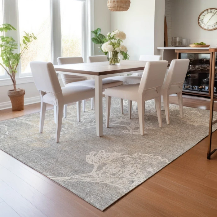 Addison Rugs Chantille Gray ACN2239 8ft. x 10ft. Rect. Rug