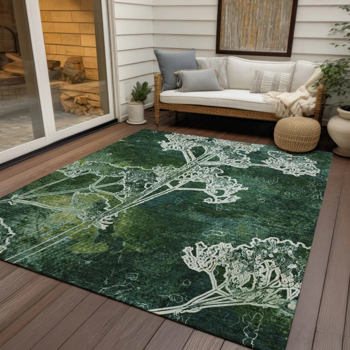 Addison Rugs Chantille Teal ACN2239 8ft. x 10ft. Rect. Rug